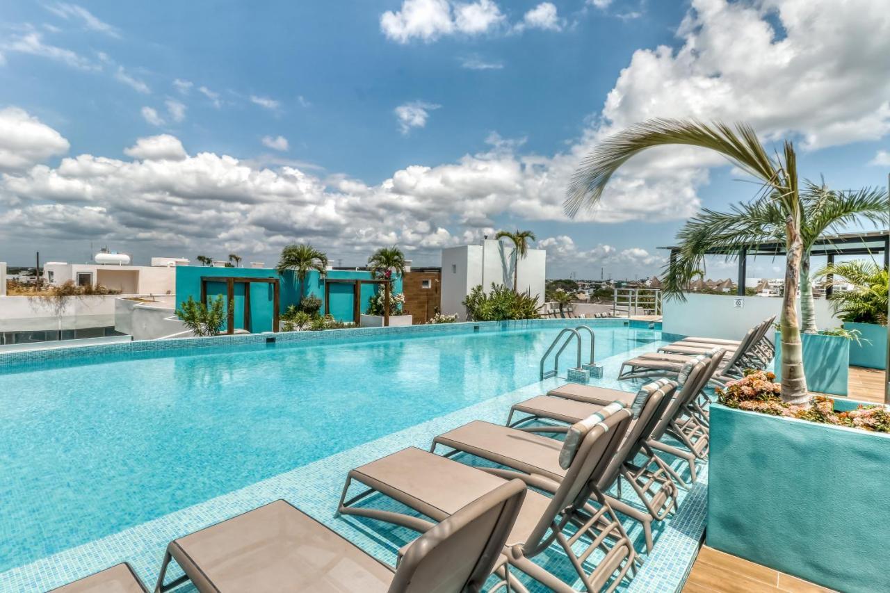 Apartament Turchese 303 N @ The Gallery Playa del Carmen Zewnętrze zdjęcie